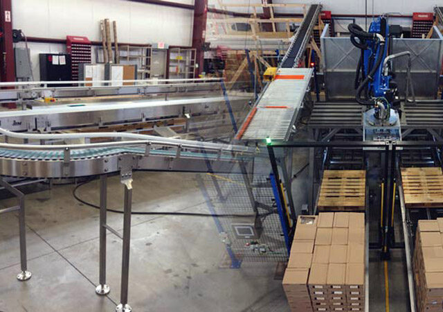 Merging Conveyors Robotics Food Packaging Integration Machinery