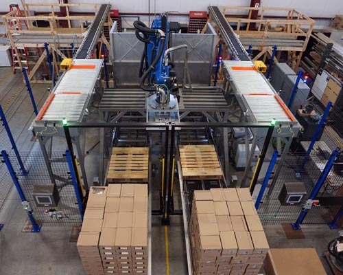 Food and Beverage Packaging Equipment | Palletizers | IPM