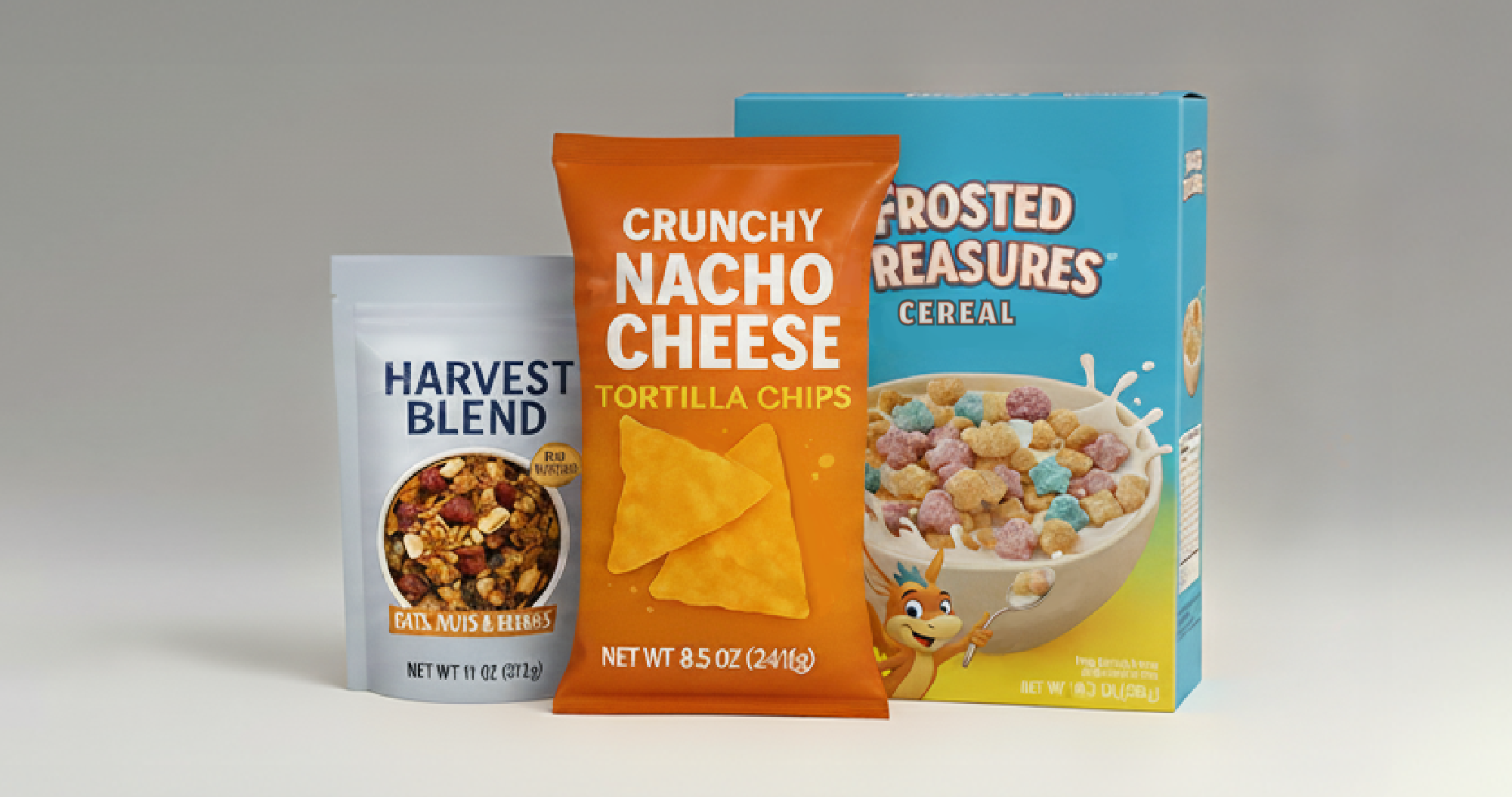 Snacks & Cereals Packaging